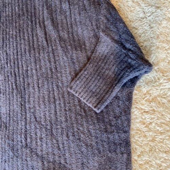 Barefoot Dreams Cozychic Lite Ribbed Shrug Cardi Pacific Blue Size S/M - Picture 7 of 12